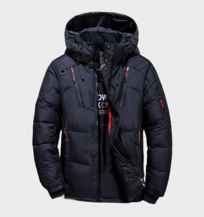 Marc - Hooded Windproof Puffer Jacket