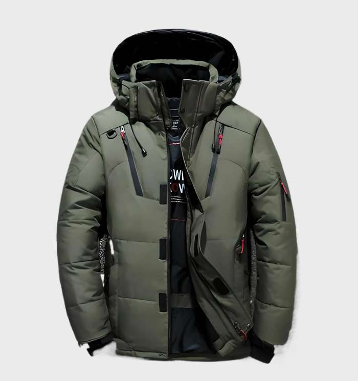 Marc - Hooded Windproof Puffer Jacket