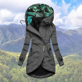 Women's Hooded Zip – Up Winter Jacket – Sally