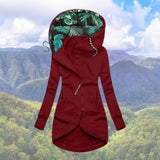 Women's Hooded Zip – Up Winter Jacket – Sally