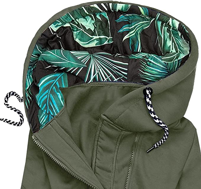 Women's Hooded Zip – Up Winter Jacket – Sally
