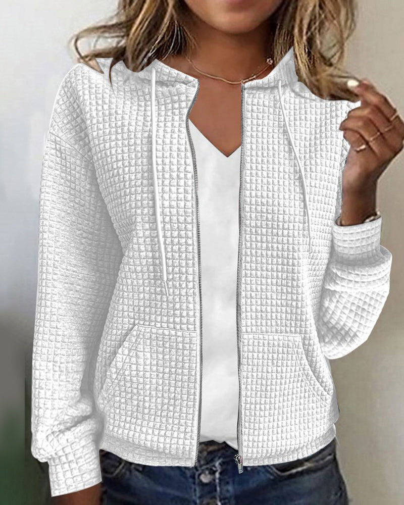 Wynona Women's Zip-Up Casual Jacket with Pockets