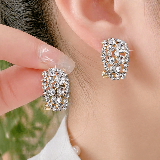 Hoop Earrings – Sterling Alloy, Diamond-Look & Gift Jewelry