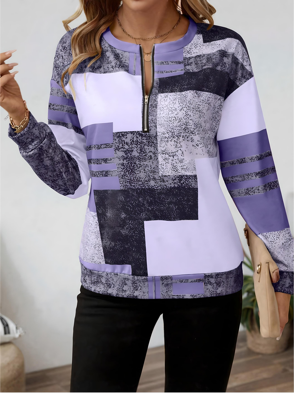 Kaimana™ Vintage-Inspired Chic Sweatshirt for Stylish Comfort | Retro Fashion Statement