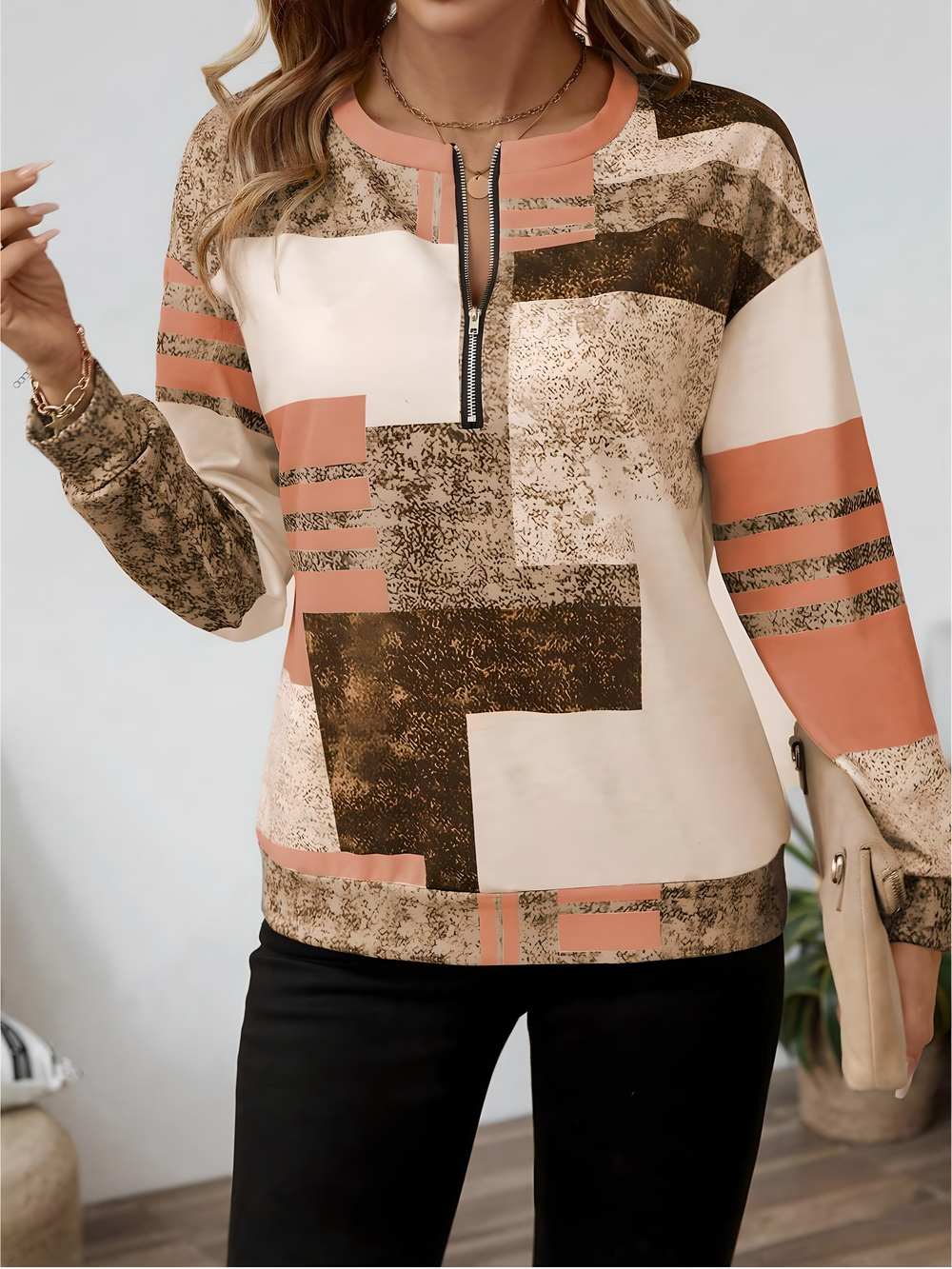 Kaimana™ Vintage-Inspired Chic Sweatshirt for Stylish Comfort | Retro Fashion Statement