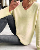 Sophie – Casual Solid Color Sweater
