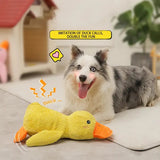 Squeaky Duck Dog Toy – Plush 38×45cm, Durable Handmade & Non-Toxic