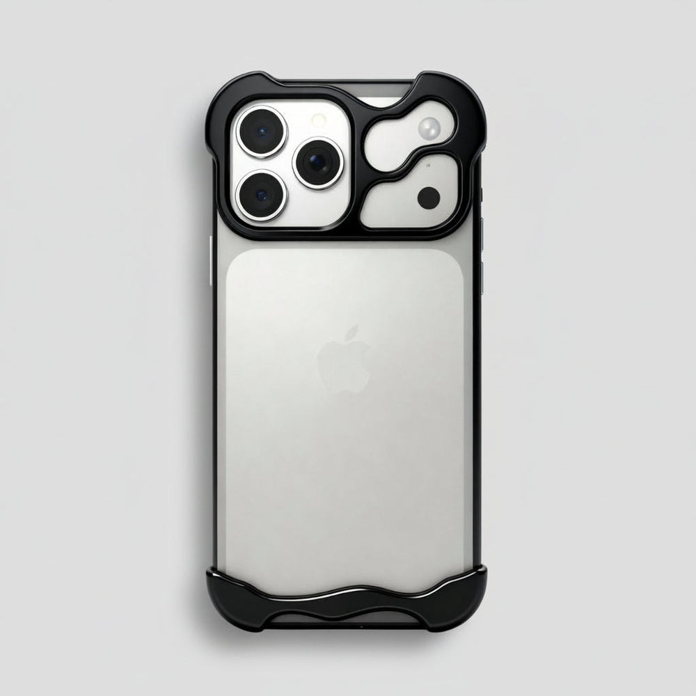 Phone Case Slim Titanium Alloy Protective Magnetic Cover
