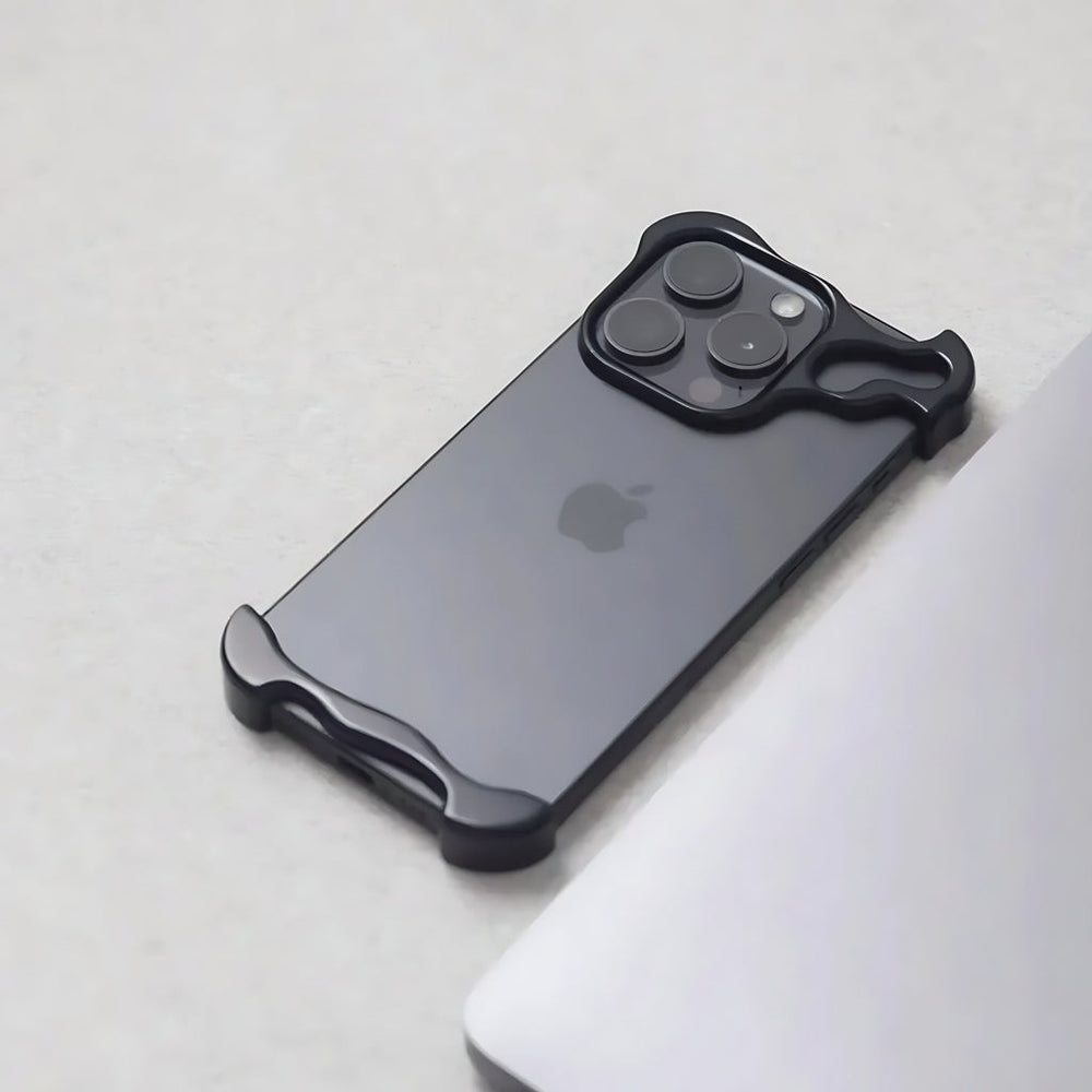 Phone Case Slim Titanium Alloy Protective Magnetic Cover