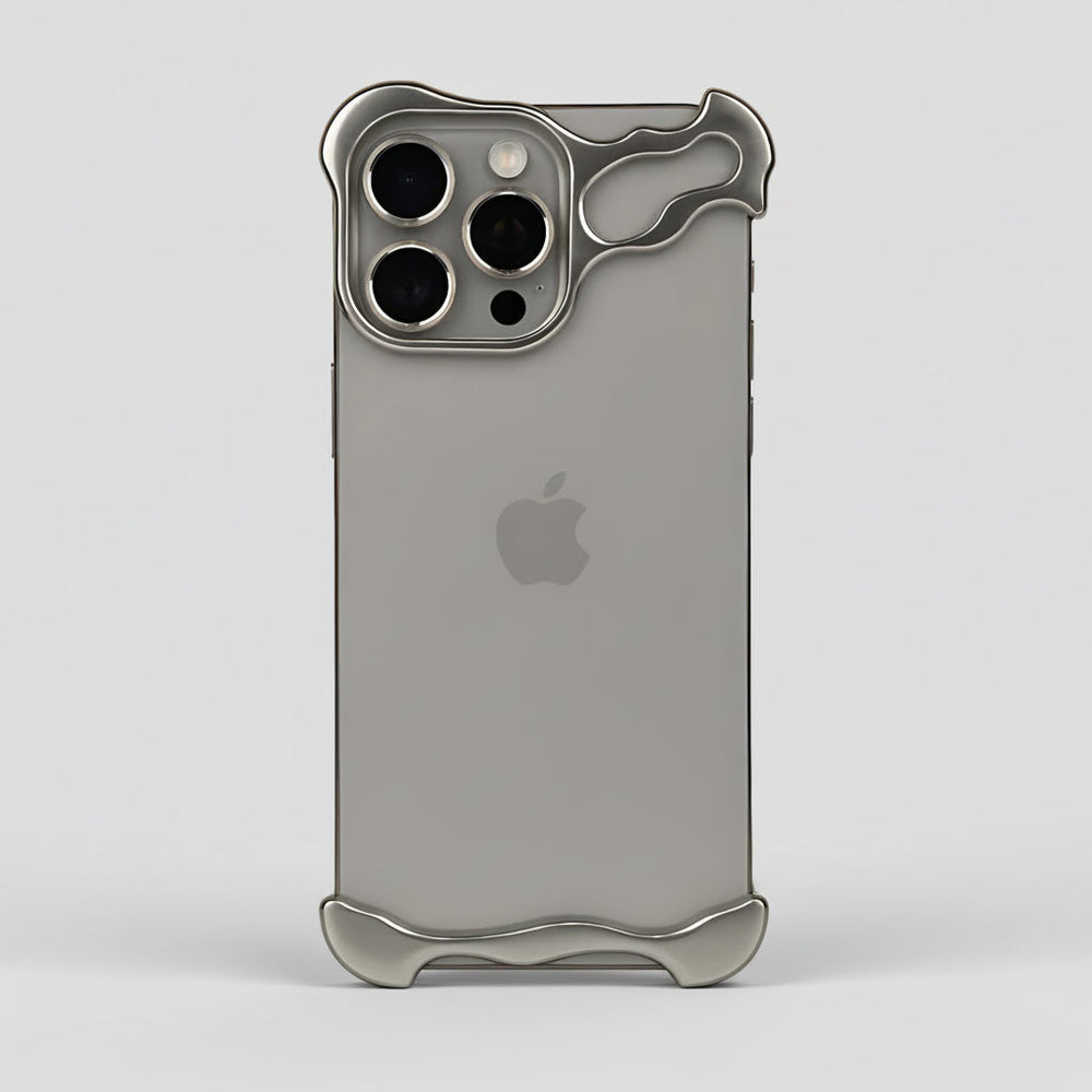Phone Case Slim Titanium Alloy Protective Magnetic Cover