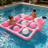 Flamingo Pool Float – Inflatable Design, Interactive Game & Durable PVC