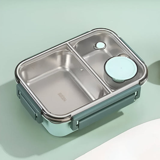 Insulated Lunch Box – Stainless Steel, Leakproof Design & Food Storage