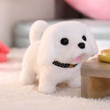 Interactive Robot Dog Toy – Plush Puppy Design, Realistic Walking & Pet Companion