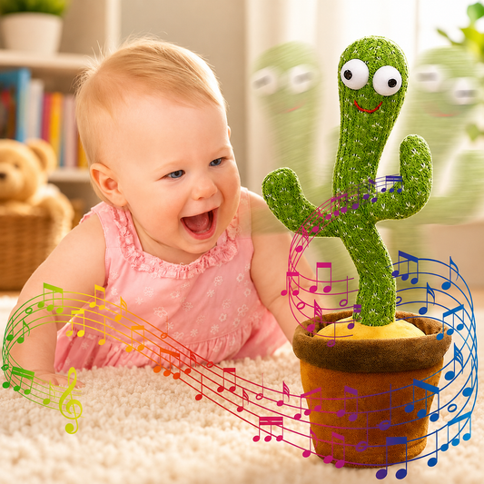Dancing Cactus Toy – Talking, Singing & Interactive Plush