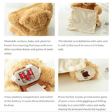 Optimized Product Title: "BuddyBear Peek-a-Boo Teddybär – Interaktives Kuscheltier für Babys, das Lachen und Freude bringt" 

This title includes relevant keywords for better visibility on Google Shopping while maintaining clarity and appeal.