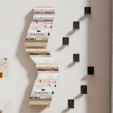 Unsichtbares Schweberegal Set – 2er-Set für schwebende Bücherregale – Wandregal für modernes Wohndesign