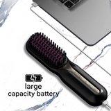 Kalsten | Wireless Hair Stylers Brush Travel Suitable for Straightening and Curling Rechargeable for All Hair Types
