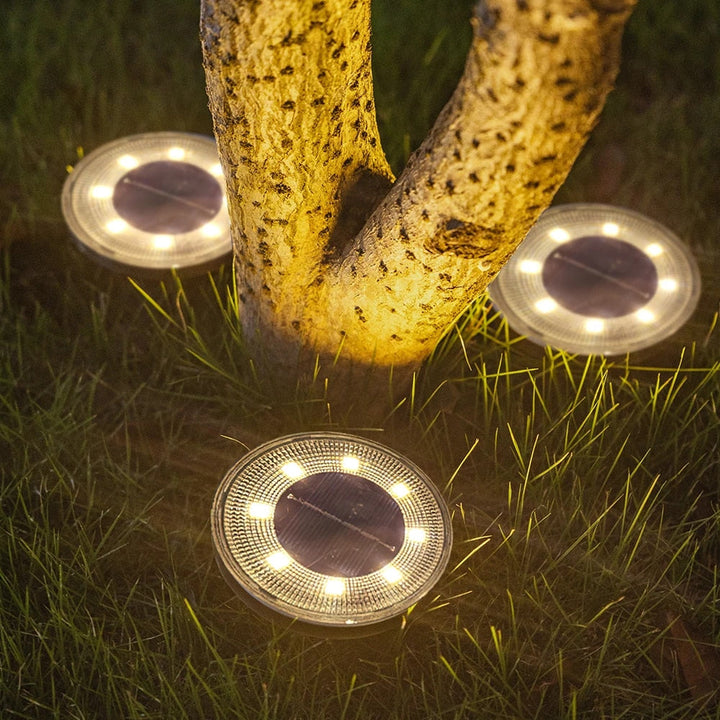 Enhanced Product Title: Wetterfeste Solare Garten-Bodenleuchten – 4er-Set für Außenbereich, Energiesparend & Langlebig 

This title includes relevant keywords while emphasizing key features to attract potential buyers.