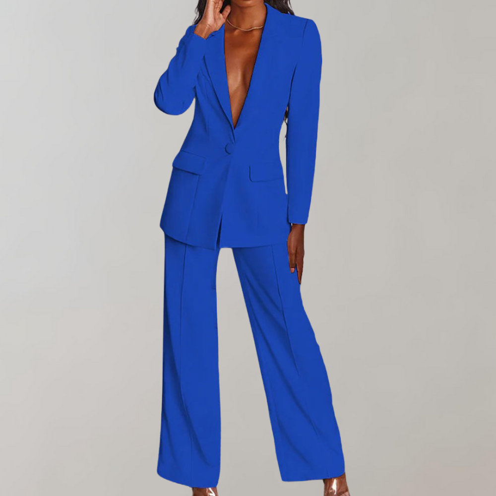 Stylish Blazer and Trouser Set – Elena