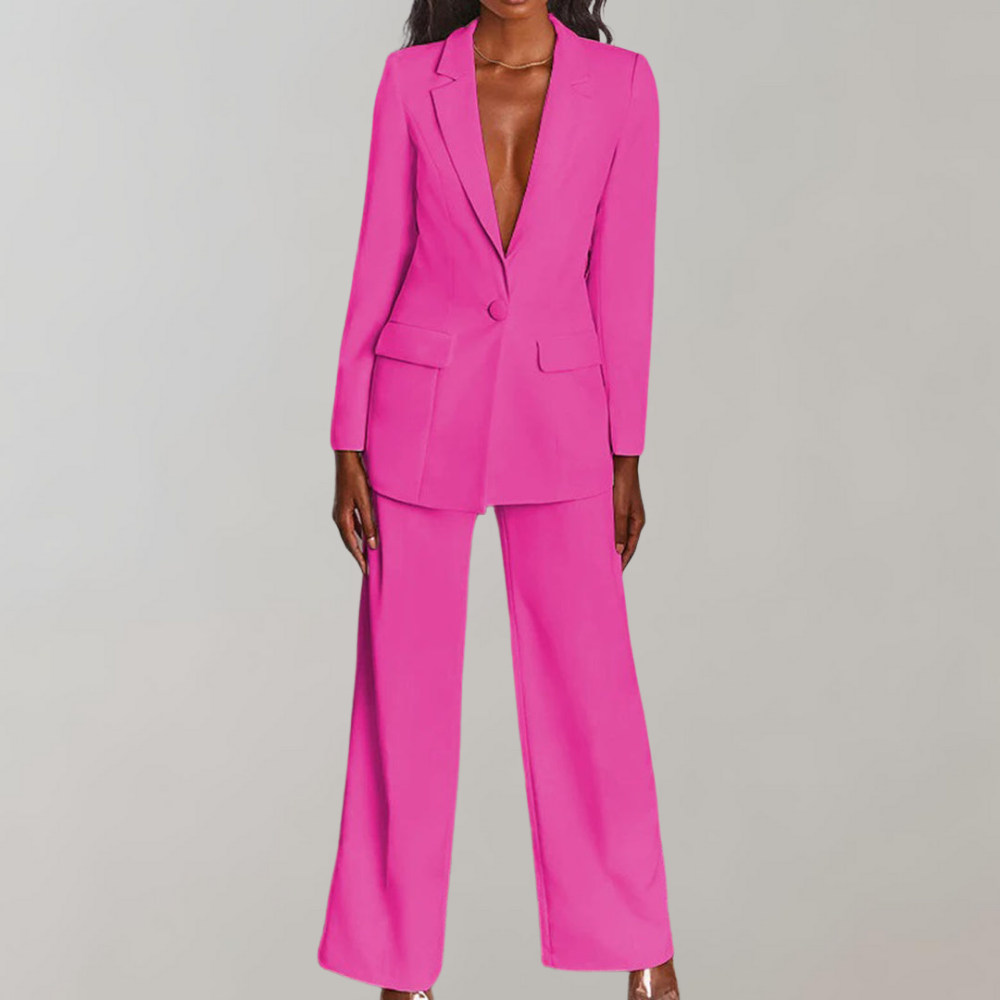 Stylish Blazer and Trouser Set – Elena