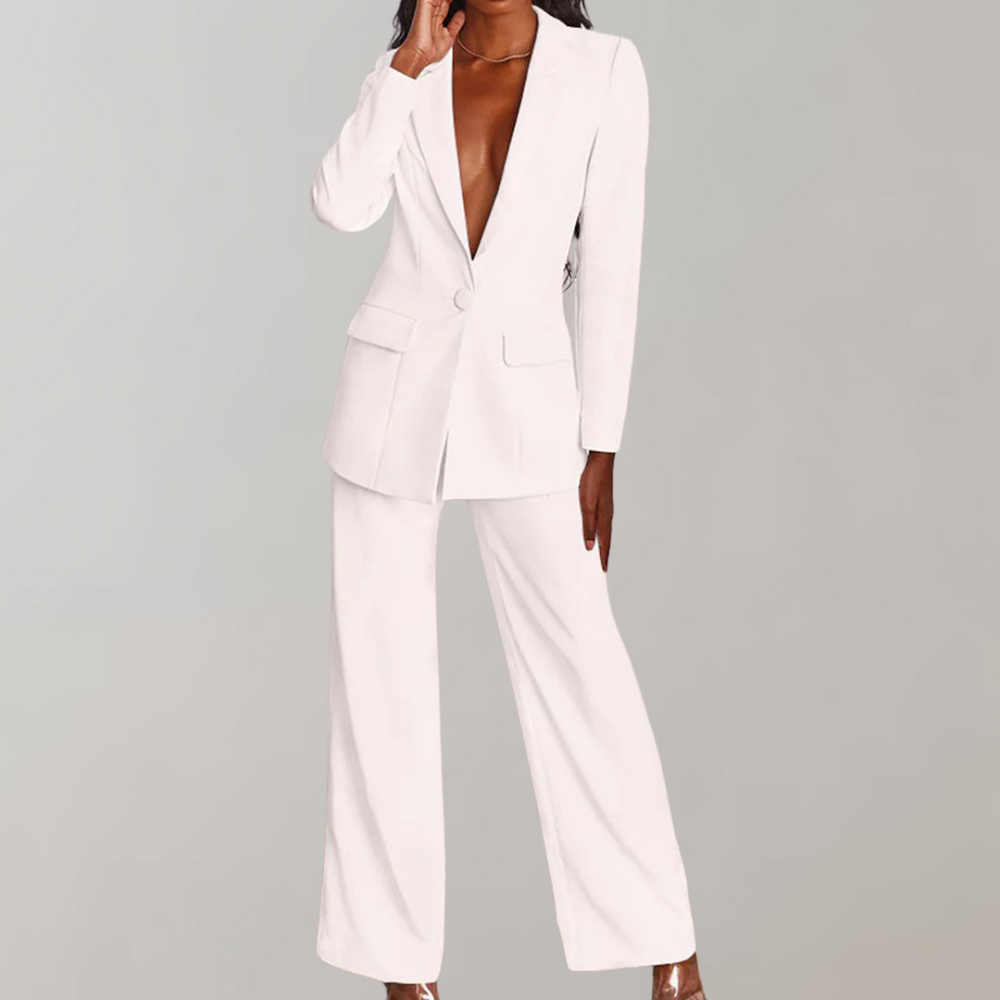Stylish Blazer and Trouser Set – Elena