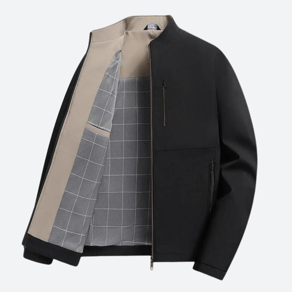 Enhanced Product Title: "Klassische Zip-Jacke für Herren – Stilvolle und Bequeme Freizeitjacke mit Reißverschluss" 

This title includes relevant keywords and provides more detail about the product, which can improve visibility and appeal in Google Shoppi