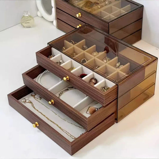 Jewelry Box Organizer – Drawer Storage, Display Case & Mother's Day Gift