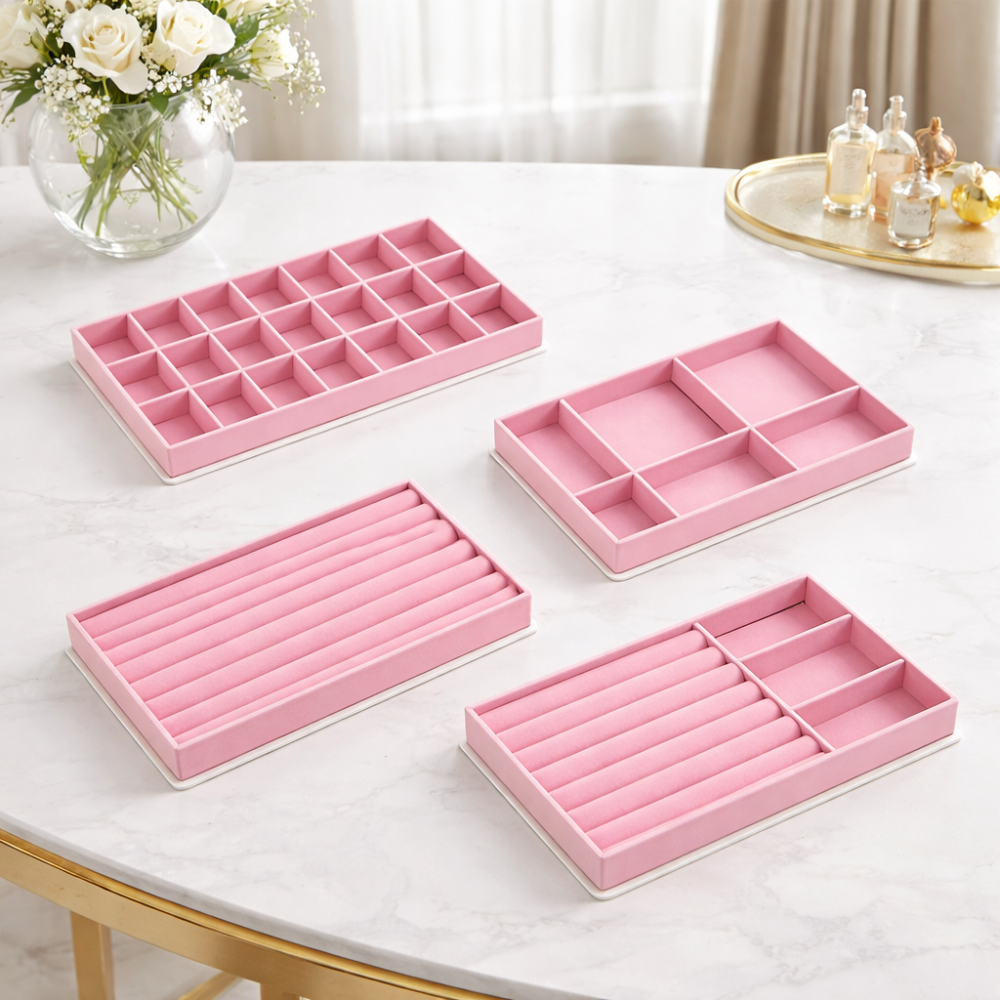 Jewelry Organizer Tray Mothers Day Gift Drawer Storage Display
