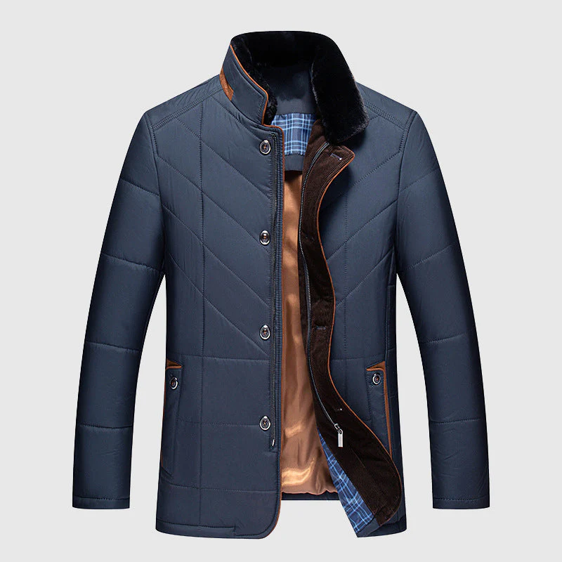 Quilted Men's Winter Jacket with Premium Insulation Technology – Arctix Pro