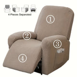 Kalsten | Juno Fitted Recliner Chair Cover Soft Pocket