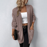 Knitted Ladies' Cardigan with Pockets - Maelis