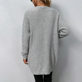 Knitted Ladies' Cardigan with Pockets - Maelis