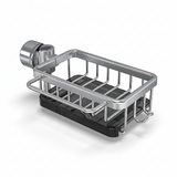 Kitchen Sink Organizer Aluminum Storage Basket Fast Drain Design