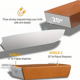 Knife Sharpener Magnetic Angle Diamond Stone Set