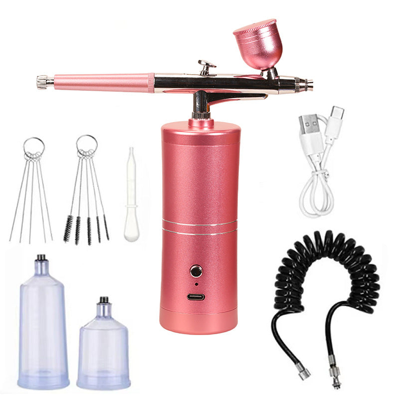 Cordless Airbrush Gun – Rechargeable, Adjustable Pressure & Precision Nozzle