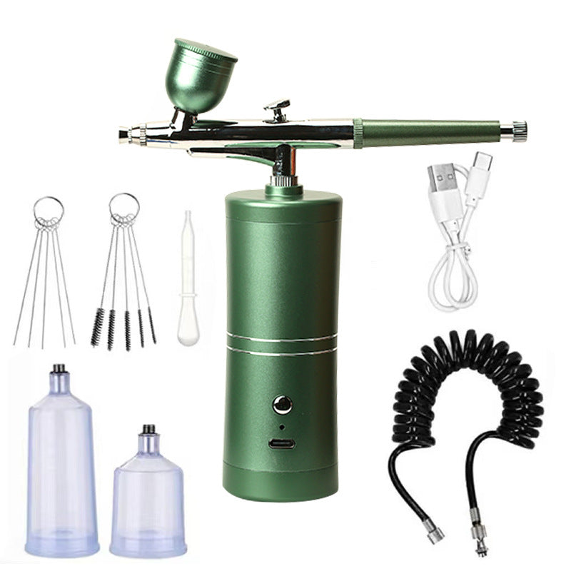 Cordless Airbrush Gun – Rechargeable, Adjustable Pressure & Precision Nozzle
