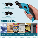 Optimized Product Title:  
Kabellose Elektrische Schere – USB Wiederaufladbar, Ergonomischer Griff für Präzises Schneiden, Ideal für Bastel- und DIY-Projekte  

This title includes relevant keywords while highlighting the product's features and potential