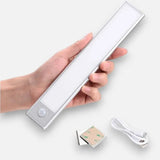 Enhanced Product Title: "Kabellose LED-Unterbauleuchte mit Bewegungsmelder - Energiesparende, dimmbare Unterbauleuchte für Küche, Schrank und Regal" 

This title includes keywords that potential customers might search for, such as "Bewegungsmelder" (motio