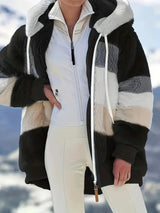 Mid-length hooded jacket - Theresa