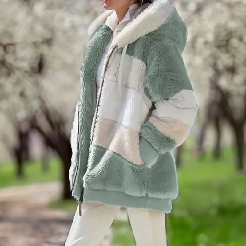 Mid-length hooded jacket - Theresa - 19