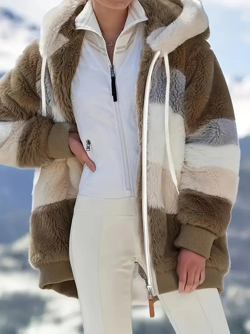 Mid-length hooded jacket - Theresa - 30