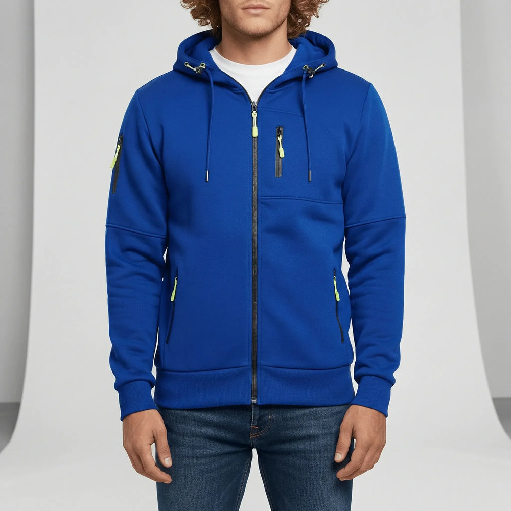 Optimized Product Title: "Noel Kapuzenjacke mit Durchgehenden Reißverschluss – Stylische und Bequeme Kapuzenjacke für Damen/Herren" 

This title includes relevant keywords while providing additional details to attract potential buyers.