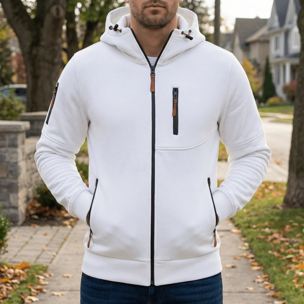 Optimized Product Title: "Noel Kapuzenjacke mit Durchgehenden Reißverschluss – Stylische und Bequeme Kapuzenjacke für Damen/Herren" 

This title includes relevant keywords while providing additional details to attract potential buyers.