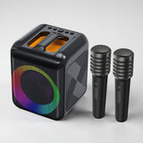 Karaoke Machine Bluetooth Portable Speaker Wireless Microphones