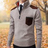 Cashmere Jumper with Zip - Emil