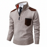 Cashmere Jumper with Zip - Emil