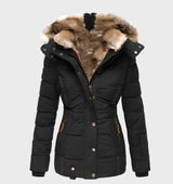 Slim-Fit Women's Hooded Winter Jacket – Aurora