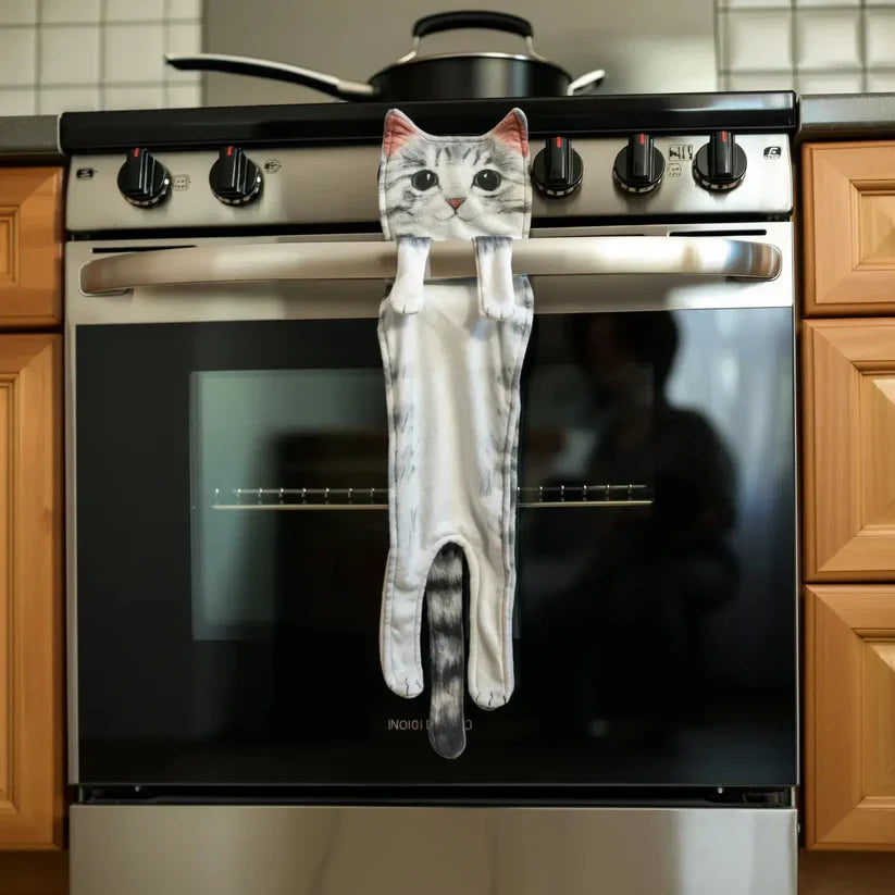 Enhanced Product Title: "Weiches Katzen-Handtuch – Dekorativ, Praktisch & Immer Griffbereit für Ihr Haustier" 

This title includes relevant keywords while maintaining clarity and appeal for potential buyers.