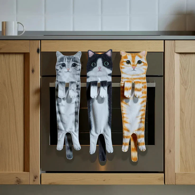 Enhanced Product Title: "Weiches Katzen-Handtuch – Dekorativ, Praktisch & Immer Griffbereit für Ihr Haustier" 

This title includes relevant keywords while maintaining clarity and appeal for potential buyers.