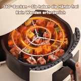 Kebab-Grill für Heißluftfritteusen – Perfekte BBQ-Spieße mit Gleichmäßiger Garung & Aromatischem Genuss
